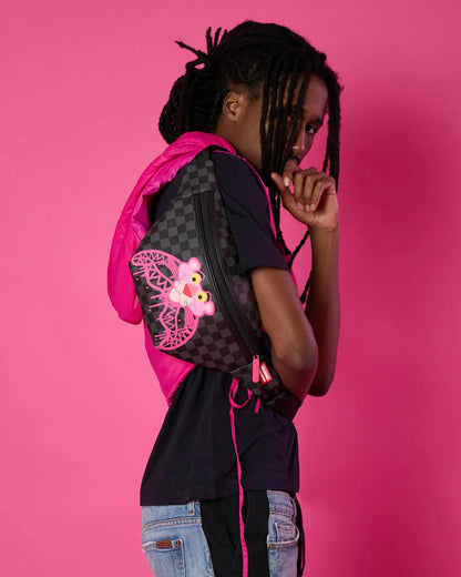 PINK PANTHER DIAMOND SHARK SAVVY CROSSBODY | Sprayground Signature