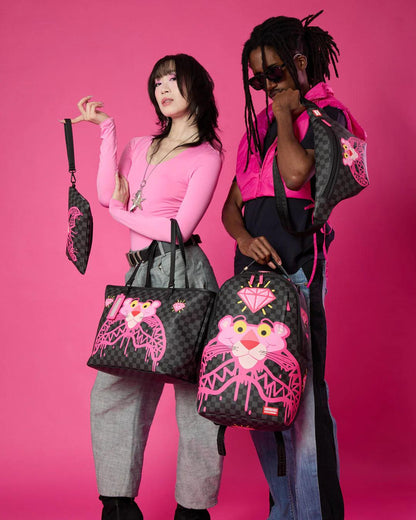PINK PANTHER DIAMOND SHARK SAVVY CROSSBODY | Sprayground Signature