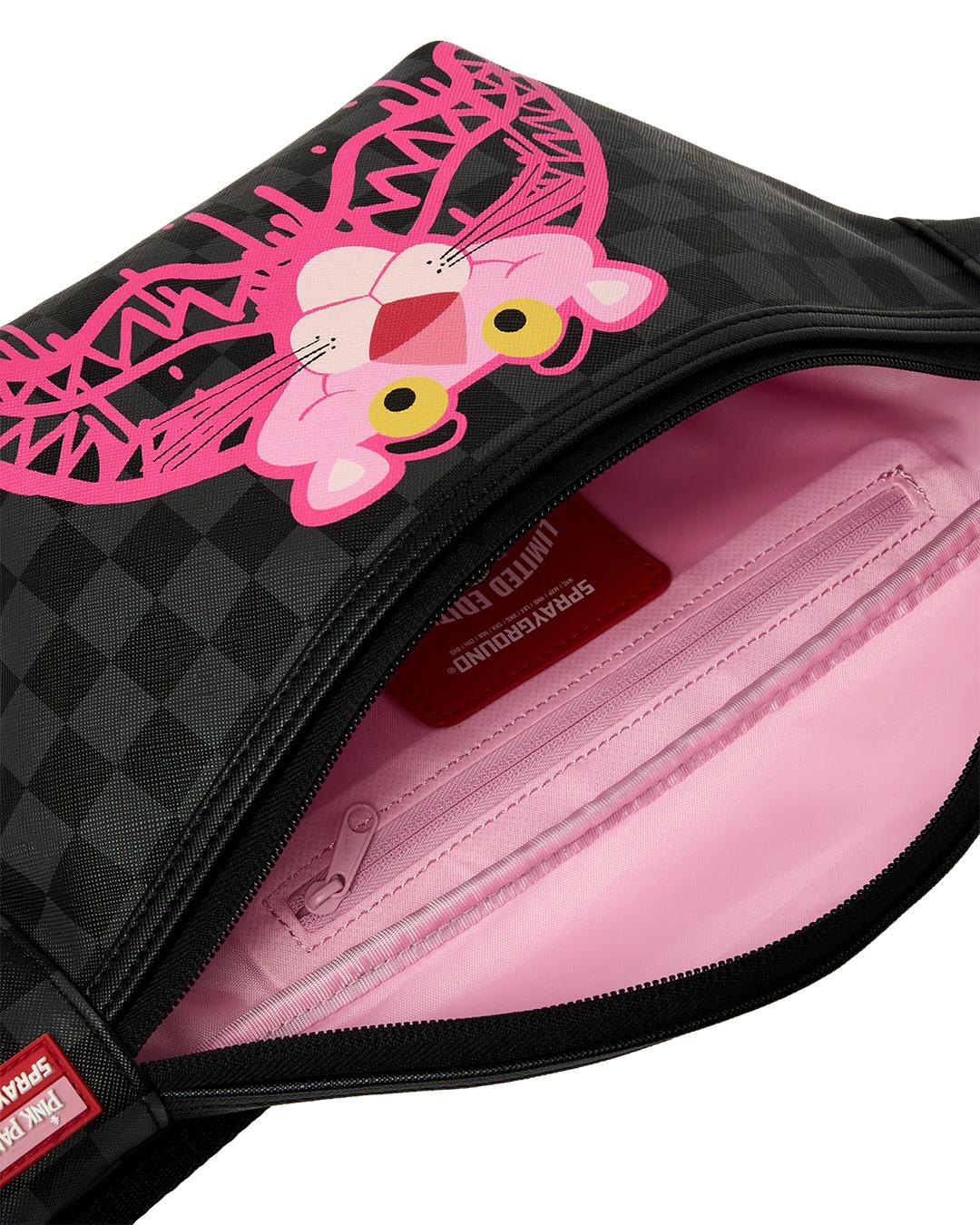 PINK PANTHER DIAMOND SHARK SAVVY CROSSBODY | Sprayground Signature