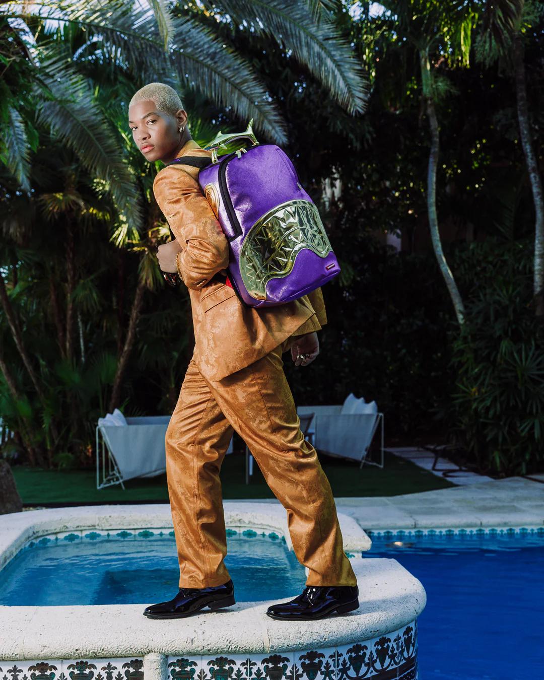 SHARKS OF THE GOLD OCEAN BACKPACK | Sprayground Trending