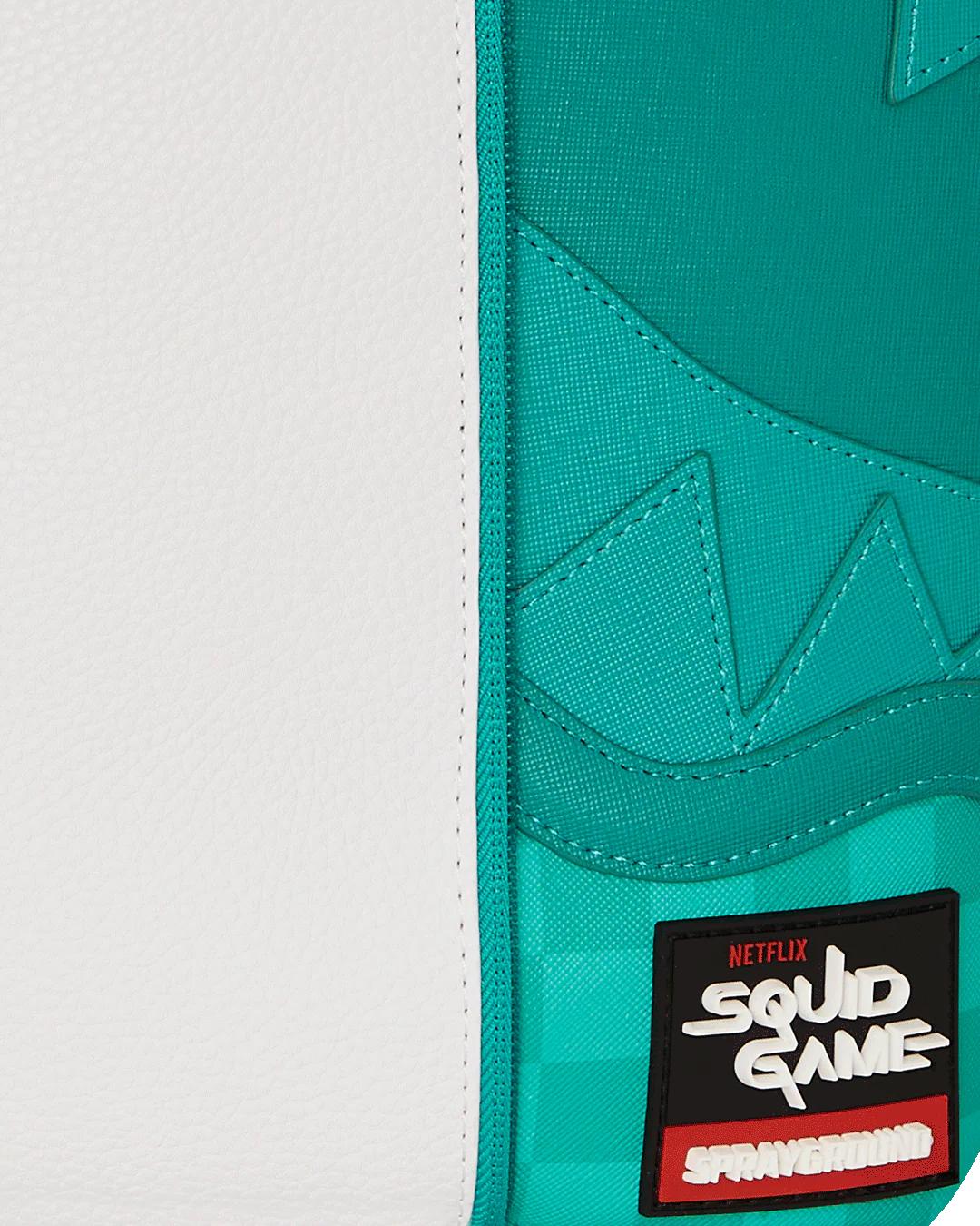 SQUID GAME COLLAB JUMPSUIT BACKPACK | Sprayground New