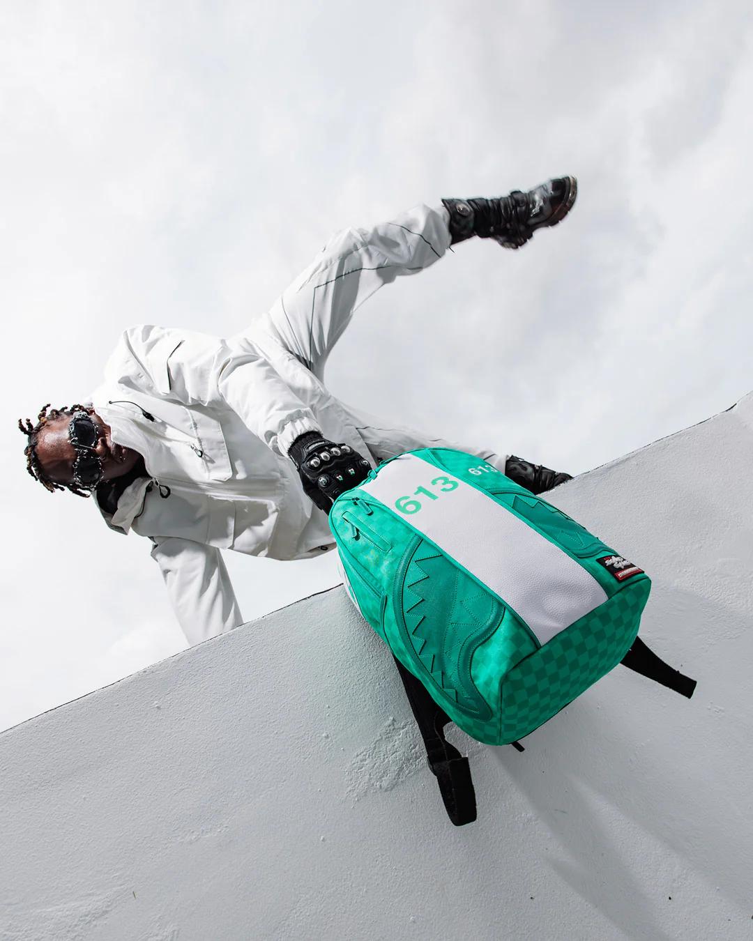 SQUID GAME COLLAB JUMPSUIT BACKPACK | Sprayground New