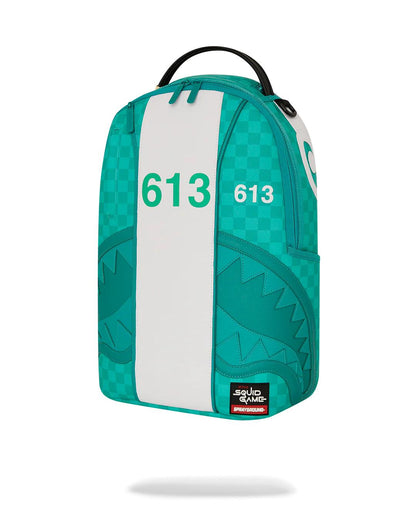 SQUID GAME COLLAB JUMPSUIT BACKPACK | Sprayground New