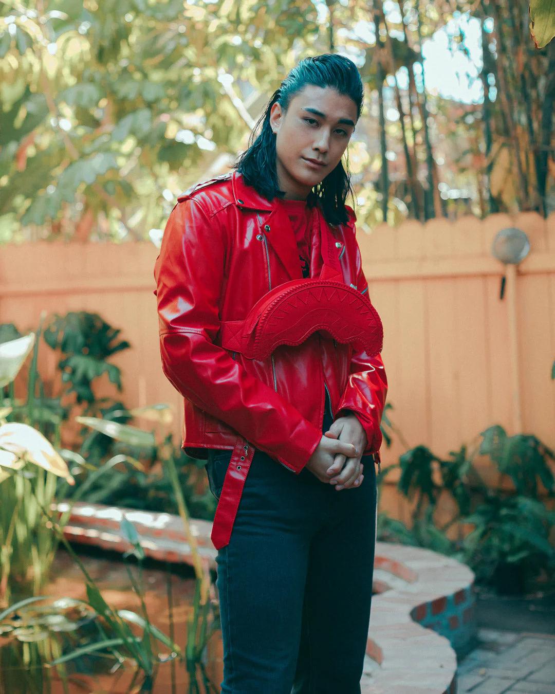 RED RIVIERA SHARKMOUTH CROSSBODY | Sprayground Great Value