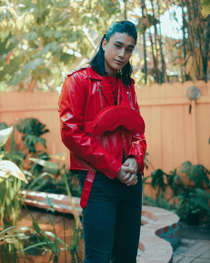 RED RIVIERA SHARKMOUTH CROSSBODY | Sprayground Great Value