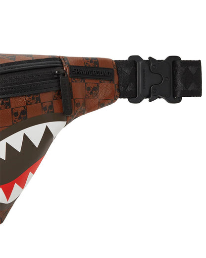 SHARKS AND SKULLS SAVVY CROSSBODY | Sprayground Premium