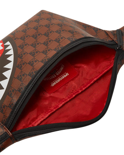 SHARKS AND SKULLS SAVVY CROSSBODY | Sprayground Premium