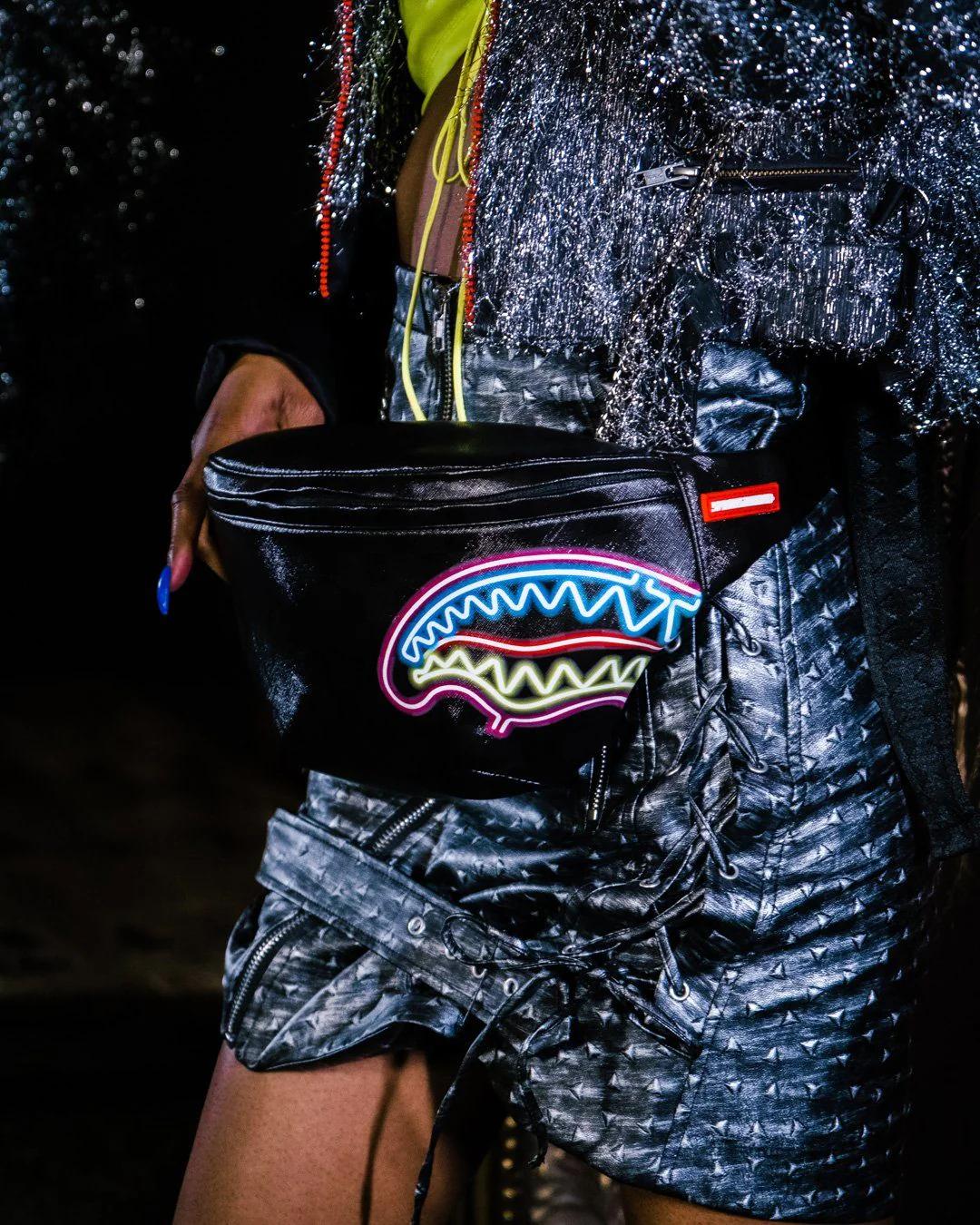 SHARKS IN PARIS GLOW SAVVY CROSSBODY | Sprayground Best Seller
