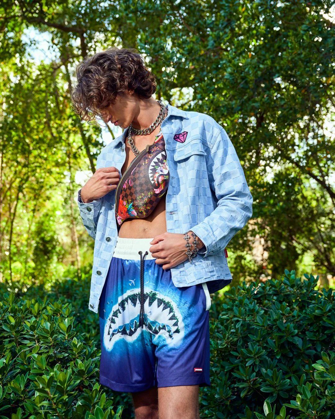 GARDEN OF SHARKS SAVVY CROSSBODY | Sprayground Great Value