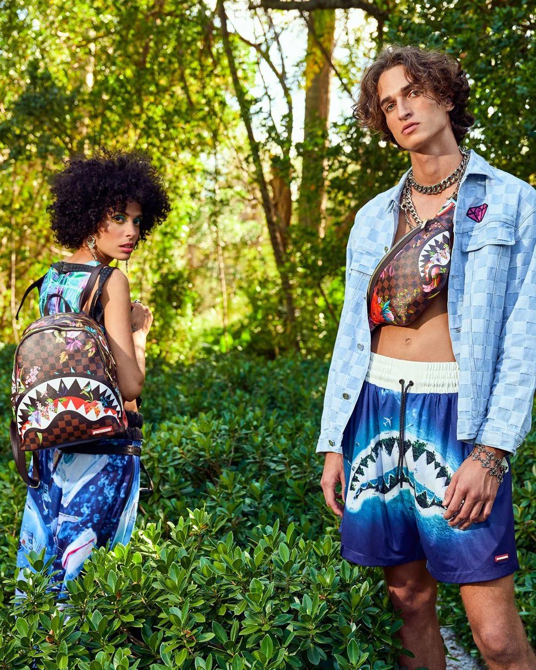 GARDEN OF SHARKS SAVVY CROSSBODY | Sprayground Great Value