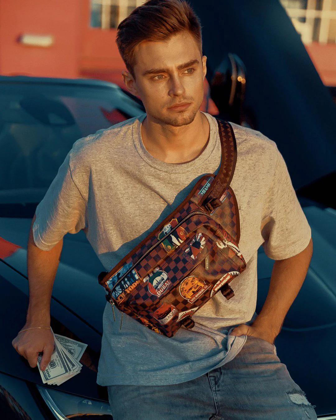 GLOBAL MOGUL CARGO CROSSBODY | Sprayground Trending