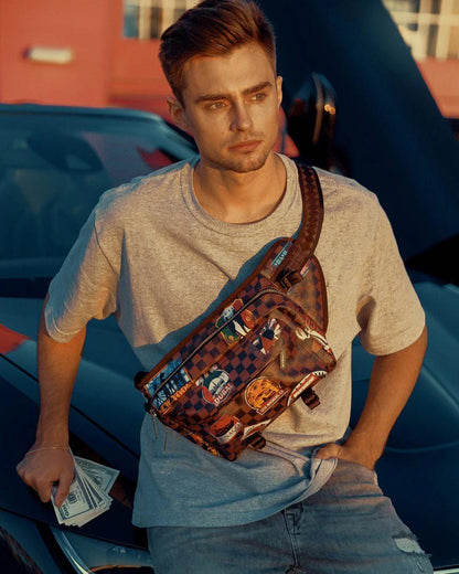 GLOBAL MOGUL CARGO CROSSBODY | Sprayground Trending