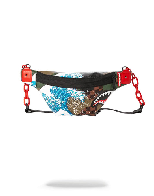 CAMOKAWA WAVE SHARK CROSSBODY | Sprayground Quality