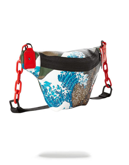 CAMOKAWA WAVE SHARK CROSSBODY | Sprayground Quality
