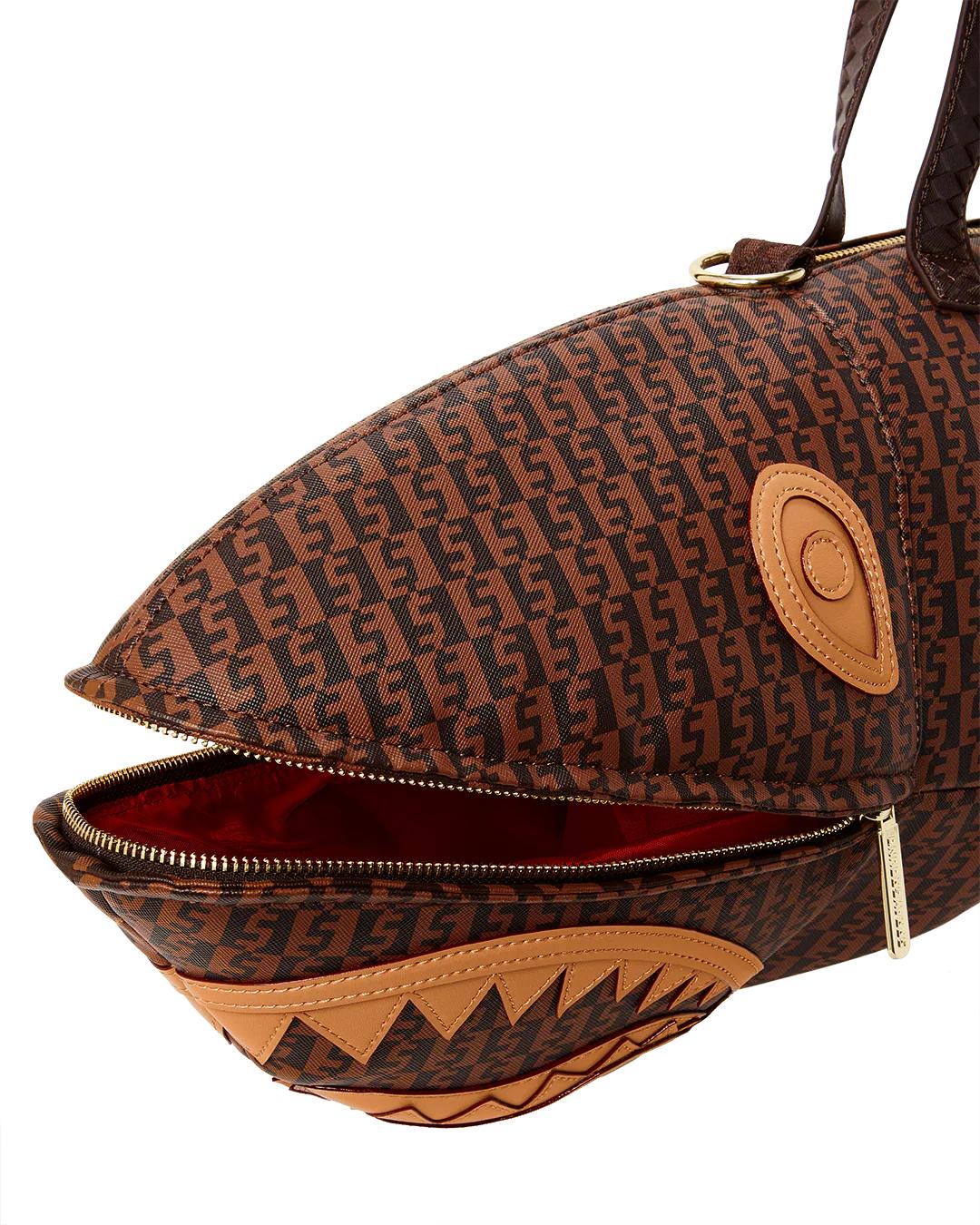 SHARKFINITY SHARK SHAPE DUFFLE | Sprayground New