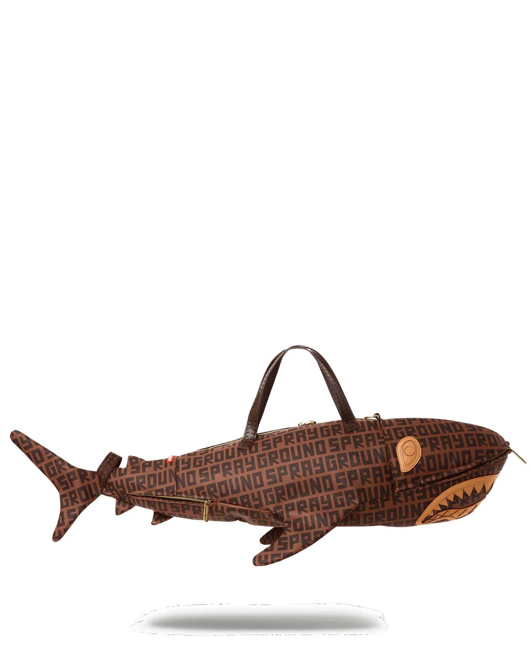 SHARKFINITY SHARK SHAPE DUFFLE | Sprayground New