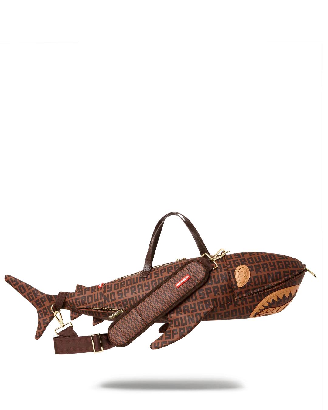 SHARKFINITY SHARK SHAPE DUFFLE | Sprayground New