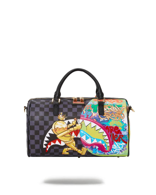 ASTROMANE SHARKS IN SPACE MINI DUFFLE | Sprayground Exclusive