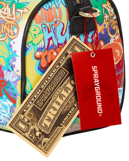 ASTROMANE SHARKS IN SPACE MINI DUFFLE | Sprayground Exclusive