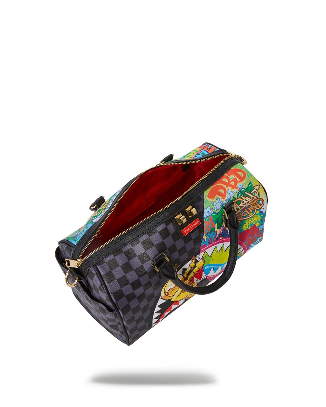 ASTROMANE SHARKS IN SPACE MINI DUFFLE | Sprayground Exclusive