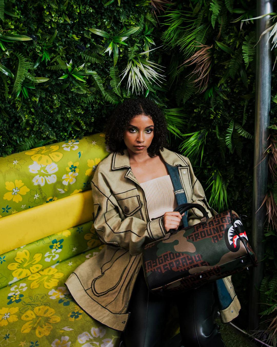 CAMO INFINITI MINI DUFFLE | Sprayground Quality