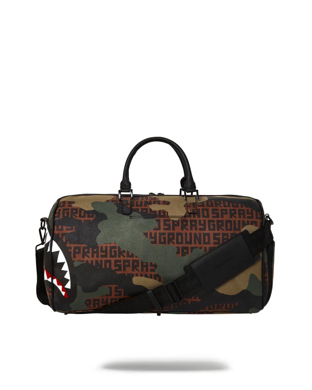 CAMO INFINITI DUFFLE | Sprayground Premium