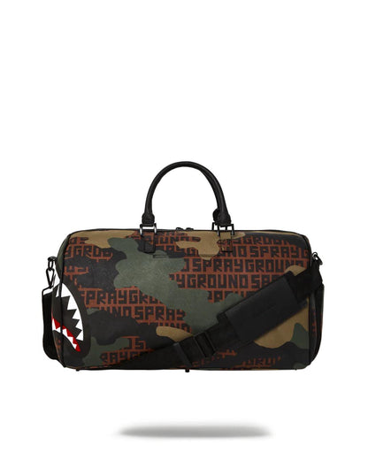 CAMO INFINITI DUFFLE | Sprayground Premium