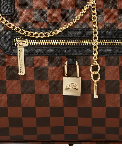 HENNY LOCK SHARKS IN PARIS MINI DUFFLE | Sprayground Best Seller