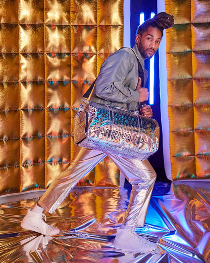 FUTURE TITAN (METALLIC) DUFFLE | Sprayground Signature