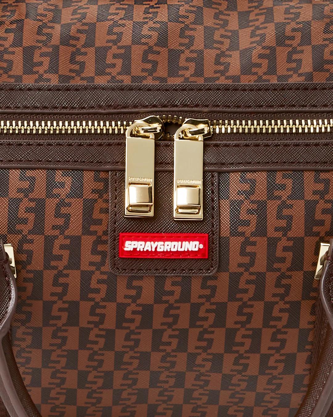 CASHIN CHECKS MINI DUFFLE | Sprayground Classic