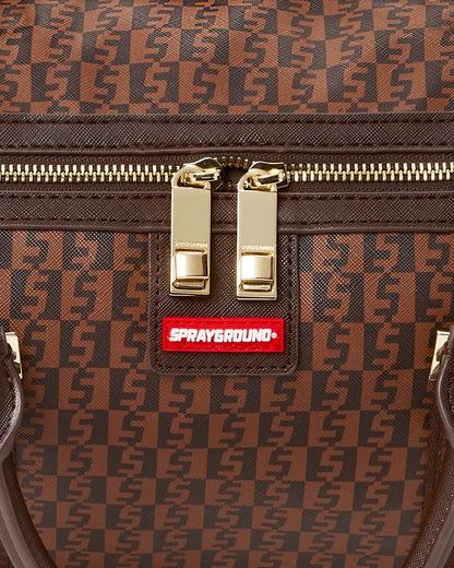 CASHIN CHECKS MINI DUFFLE | Sprayground Classic