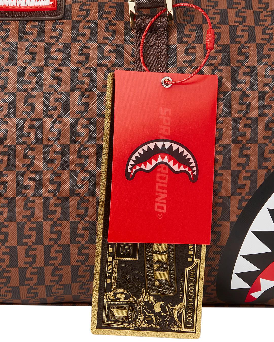 CASHIN CHECKS MINI DUFFLE | Sprayground Classic