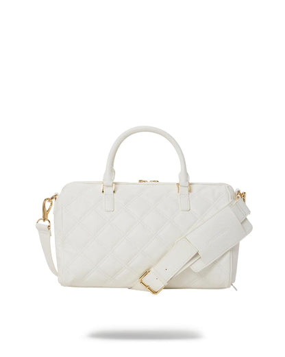 RIVIERA LE BLANC GOLD CHAIN SHARK MINI DUFFLE | Sprayground Latest