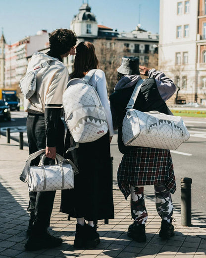 MONEY PATTERN POWDER MINI DUFFLE | Sprayground New