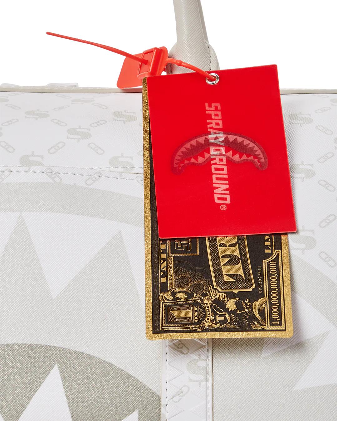 MONEY PATTERN POWDER MINI DUFFLE | Sprayground New