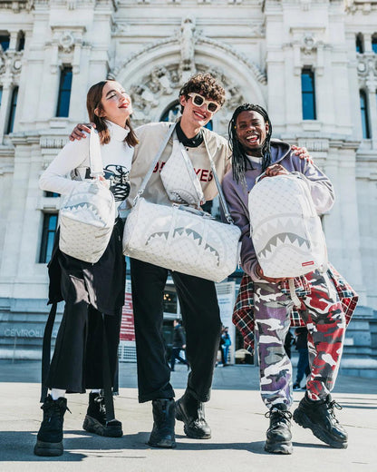 MONEY PATTERN POWDER EMPEROR DUFFLE | Sprayground Featured