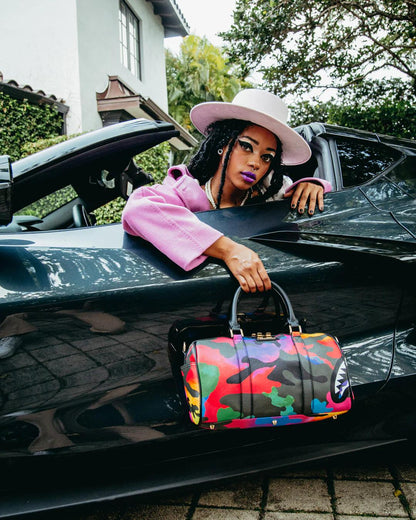 CAMOBURST MINI DUFFLE | Sprayground Trending