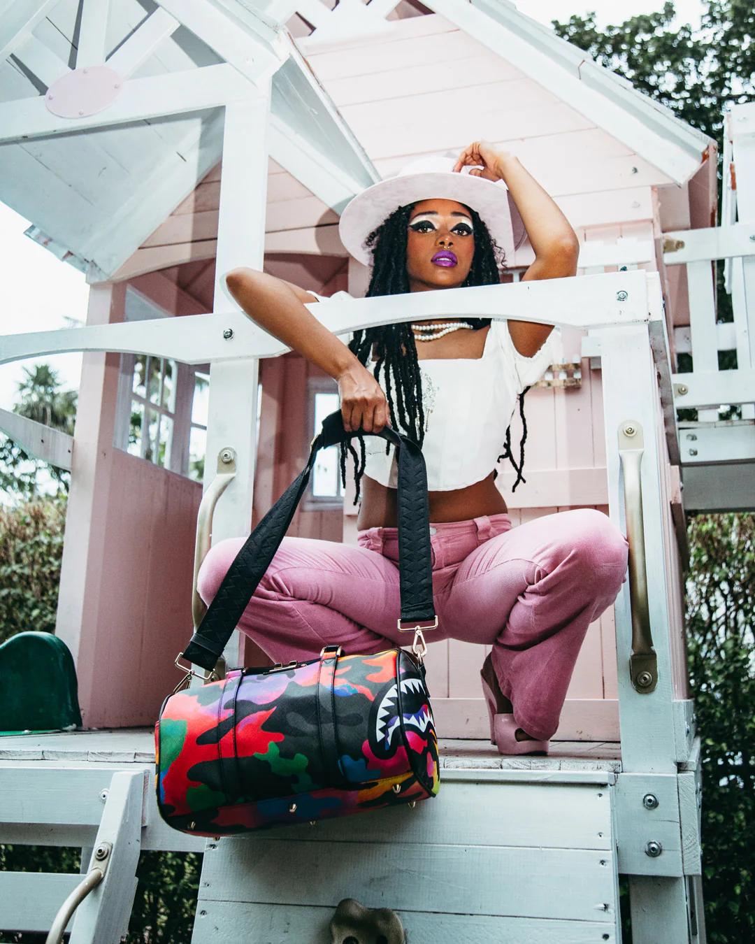 CAMOBURST MINI DUFFLE | Sprayground Trending
