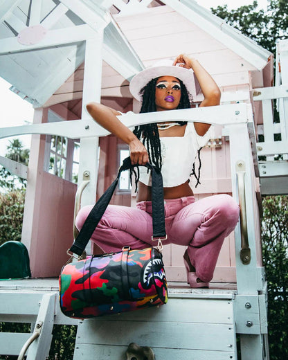 CAMOBURST MINI DUFFLE | Sprayground Trending