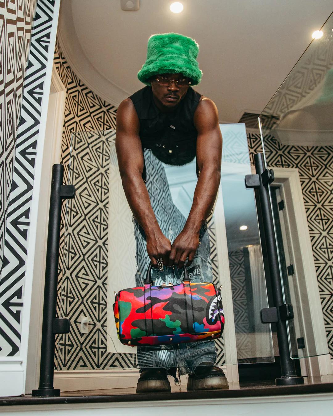 CAMOBURST MINI DUFFLE | Sprayground Trending