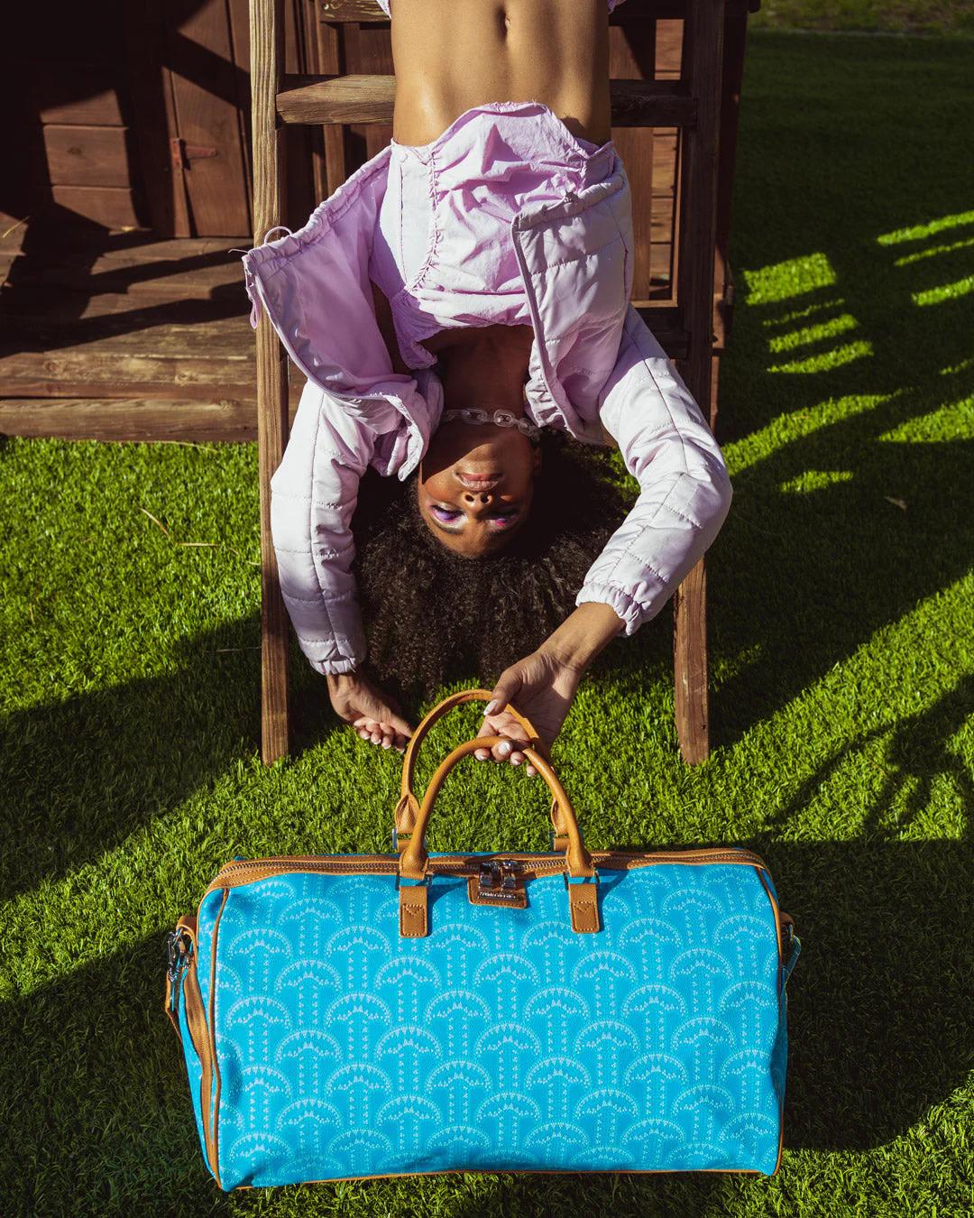 ILLUCHAINS TURQ DUFFLE | Sprayground Classic