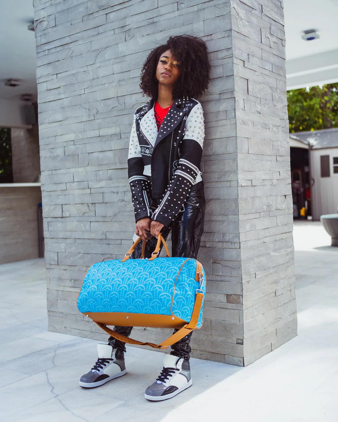 ILLUCHAINS TURQ DUFFLE | Sprayground Classic