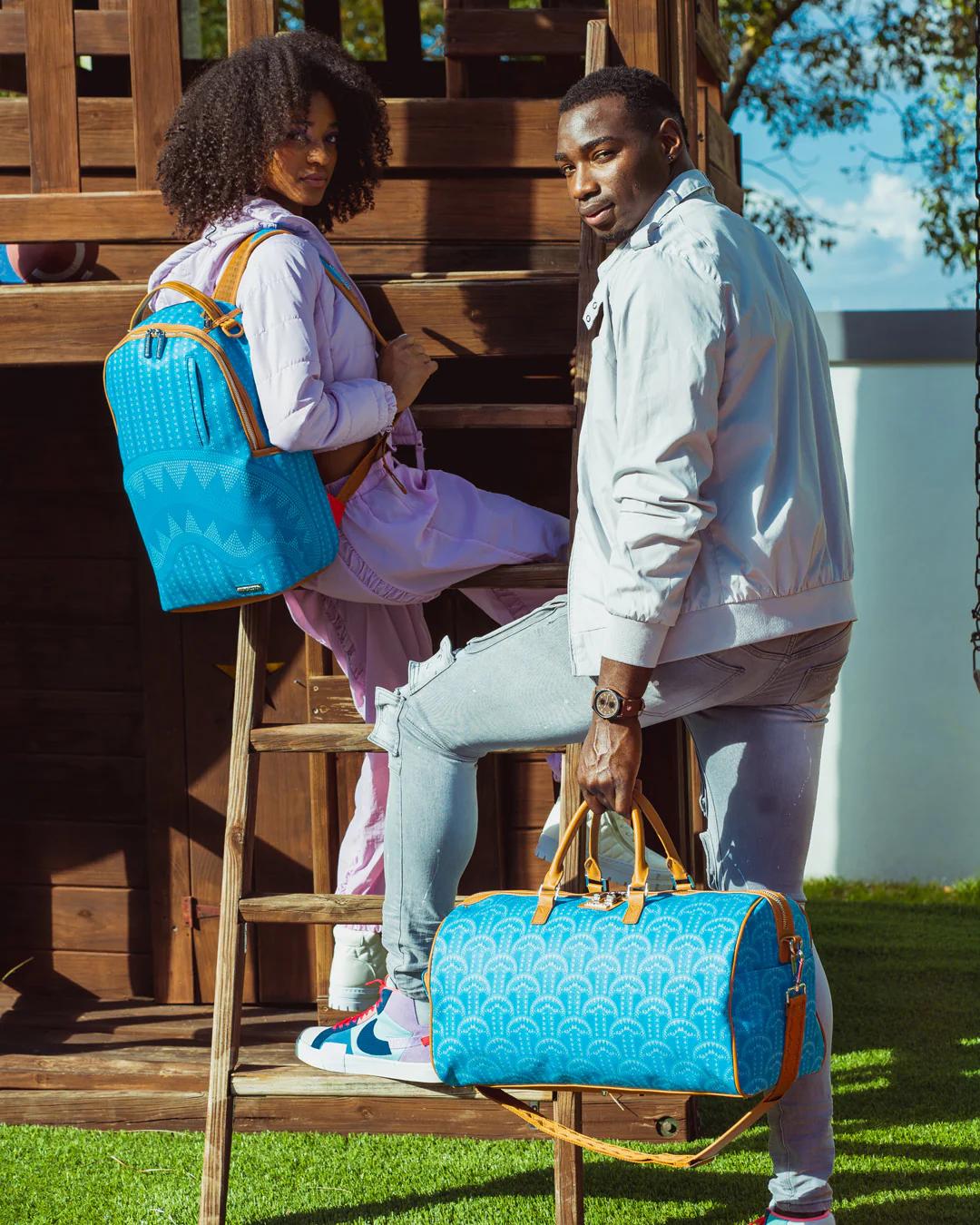 ILLUCHAINS TURQ DUFFLE | Sprayground Classic