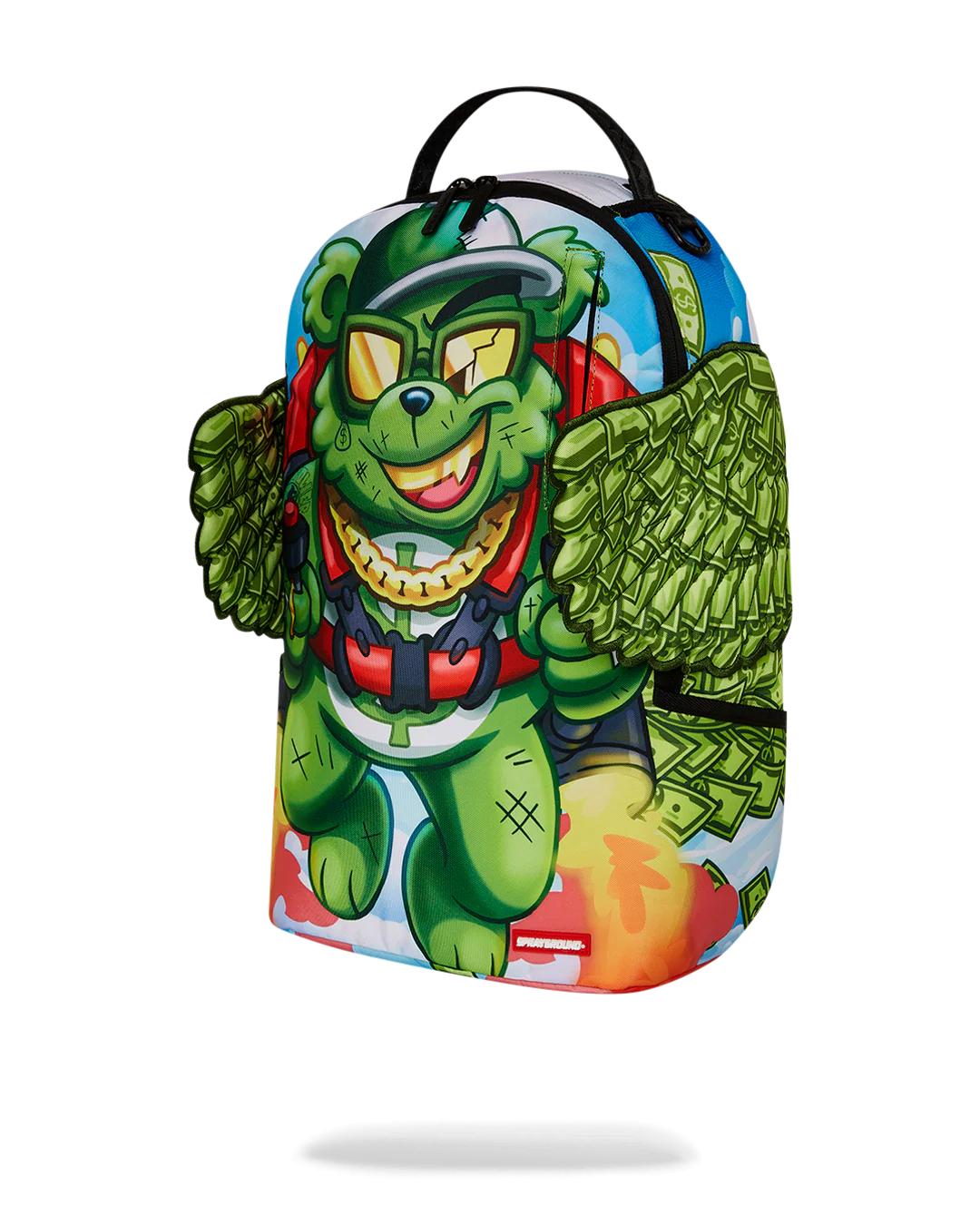 MONEY BEAR WE BOUT TO TAKE OFF BACKPACK | Sprayground Quality