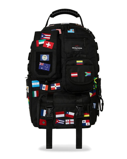 JAMES FIRST CLASS GLOBAL FLAGS SPECIAL OPS CARGO BACKPACK | Sprayground Premium