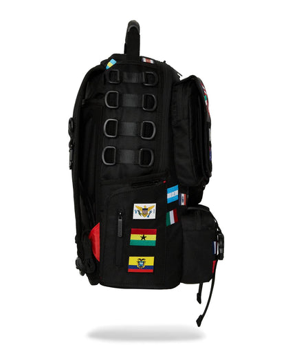 JAMES FIRST CLASS GLOBAL FLAGS SPECIAL OPS CARGO BACKPACK | Sprayground Premium