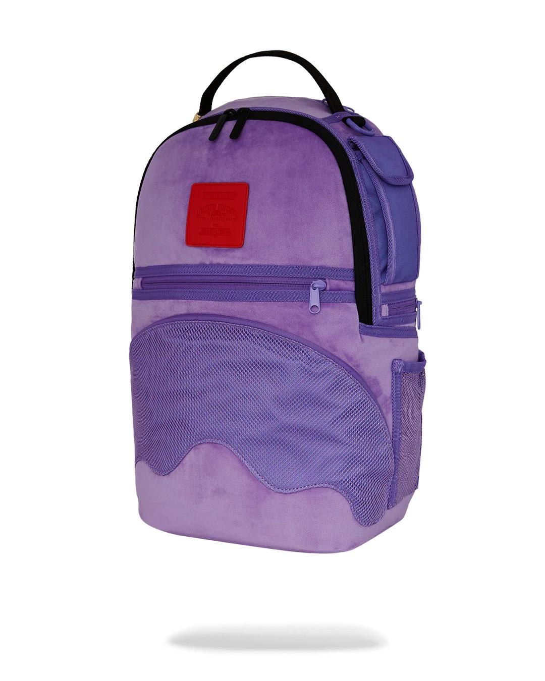 NOOO WAY!!! A REVERSIBLE BACKPACK - PURPLE VELOUR TO OG SHARKS IN PARI | Sprayground Exclusive