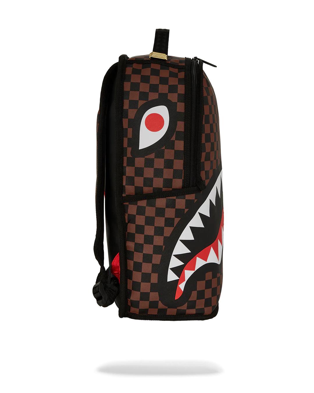 NOOO WAY!!! A REVERSIBLE BACKPACK - PURPLE VELOUR TO OG SHARKS IN PARI | Sprayground Exclusive