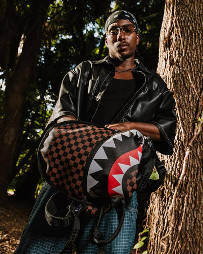 NOOO WAY!!! A REVERSIBLE BACKPACK - PURPLE VELOUR TO OG SHARKS IN PARI | Sprayground Exclusive