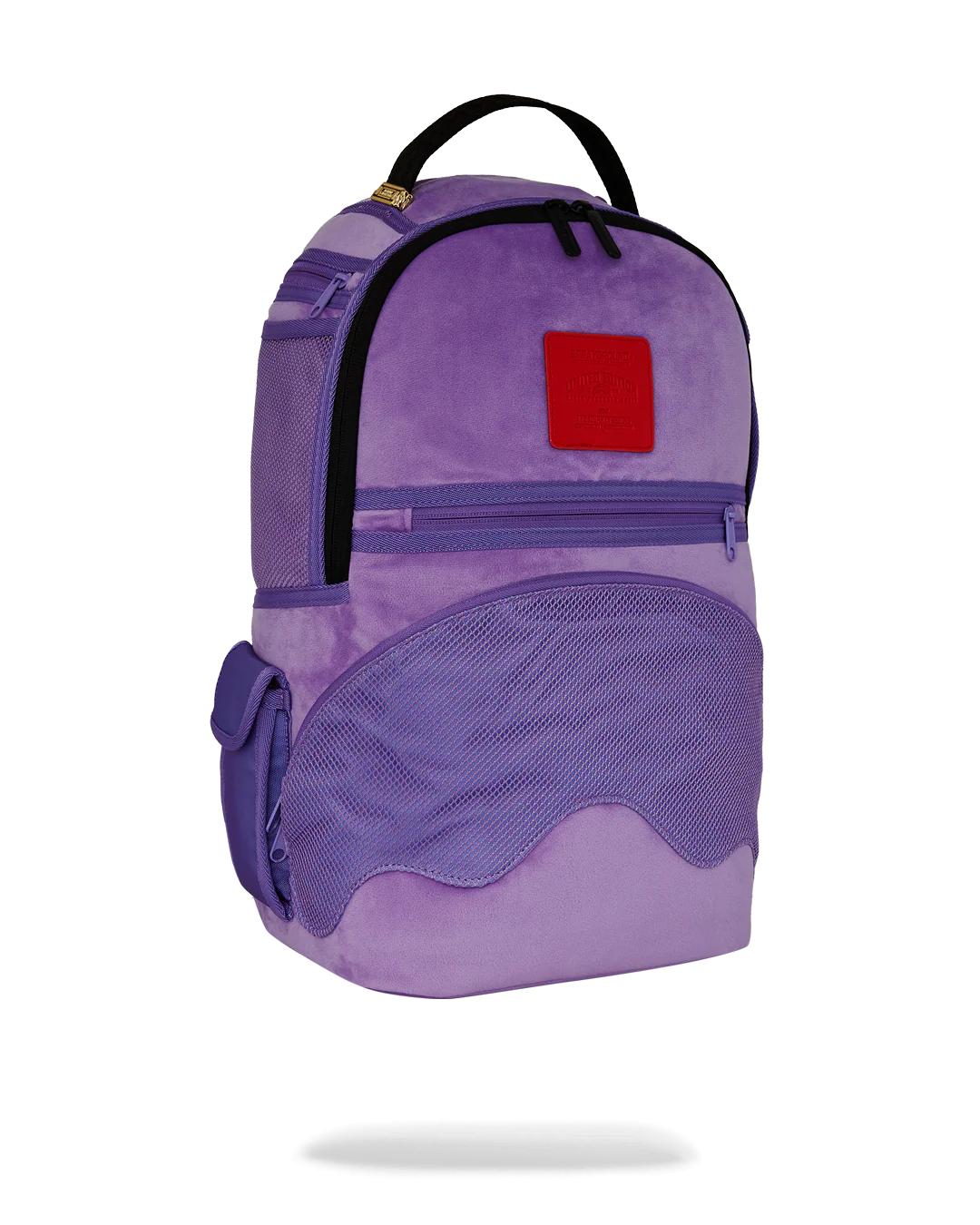 NOOO WAY!!! A REVERSIBLE BACKPACK - PURPLE VELOUR TO OG SHARKS IN PARI | Sprayground Exclusive